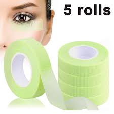 5 rolls eyelash extension tape adhesive