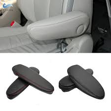 Rear Leather Seat Armrest Handle Cover