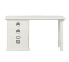 With an already minimalist form and a range of finishes and features, a writing desk is a perfect addition to a modern or contemporary inspired home. Bedford 52 Writing Desk With Drawers Pottery Barn