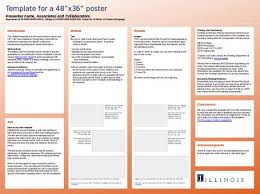 48 By 36 Powerpoint Poster Template Free Powerpoint Research Poster