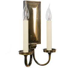 Georgian Double Candle Wall Light