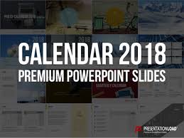 The Best Way To Organize 2018 Calendar Ppt Templates