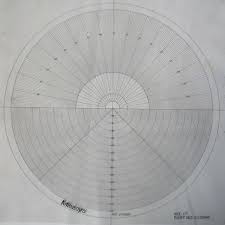 Optical Comparator Chart For Profile Projector Overlay Chart Mitutoyo 512066