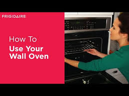 Getting Started With Your Wall Oven