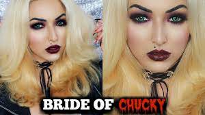 halloween bride of chucky makeup