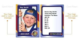 Baseball Card Template Baseball Card Template Perfect For Trading