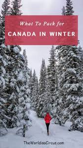 how to survive winter in canada tips