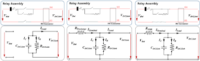 Equivalent Circuits Of Relay Assembly Model A Relay