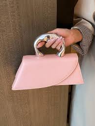 pink fashionable las handbag