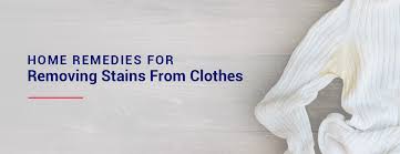home remes for removing stains