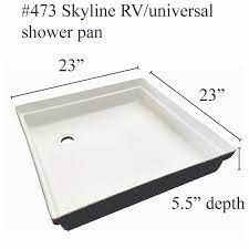 473 Skyline Rv Fiberglass Shower Pan
