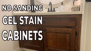 refurbish old cabinets without sanding