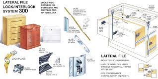 lateral file timberline locks system