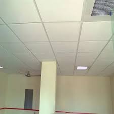 white armstrong fiber false ceiling for