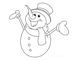 Free printable christmas snowman coloring pages. 60 Best Snowman Coloring Pages For Kids Free Printables