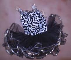 Details About Nwt Girls Dalmation Pound Puppy Dance Costume Attached Tutu Wolff Fording Sequin