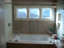 custom glass shower and bath tub