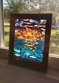 Wall Hanging Stained Glass Window Glass