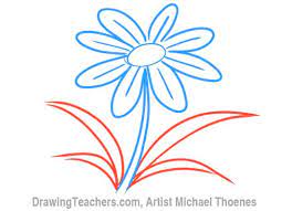 cartoon flower how to draw a flower