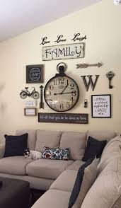 A living room can serve many different functions, from a formal sitting area to a casual living space. 11 Adorable Wall Decorations To Fill Your Blank Space Wall Godiygo Com Rustic Wall Decor Farmhouse Wall Decor Diy Home Decor