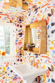perfect bathroom wallpaper