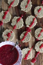 scottish oat cakes with raspberry glaze thank you bob s red mill