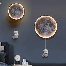 Moon Light Fixture Wall Decor