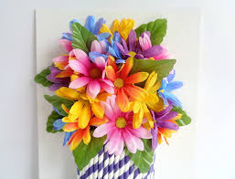 Anyone can make stunning paper flower wall art if you have a little time and patience. 3d Fake Flower Wall Art