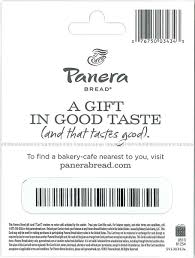 panera bread gift card 150 100 75 50 25
