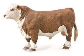 bull toys in collectible cow figurines
