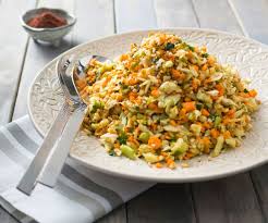carrot and fennel slaw with sprouted