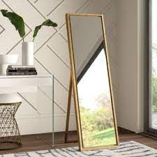 It can be hung horizontally or vertically. Wood Full Length Mirrors You Ll Love In 2021 Wayfair
