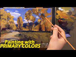Painting Using Only Primary Colors