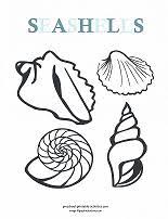 Empty seashells are often found washed up on beaches by … Fish Coloring Pages And Everything Else Under The Sea