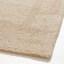 hand tufted sand brown area rug 9 x12