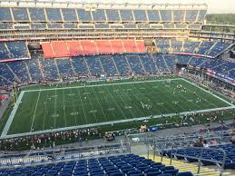 Gillette Stadium Section 334 New England Patriots