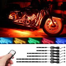 Motorcycle Underglow Led Light Extension Wire 2pcs Accent Led Light 2 Way Splitter Y Cable For