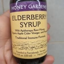 honey gardens immune syrup elderberry