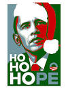 Political Irony › Ho Ho Hope - 2142363-2-barack-obama-ho-ho-hope
