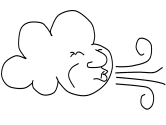 For toddlers, it is preferable to pick big pictures where it will be difficult to miss or to pass lines. Weather Coloring Pages