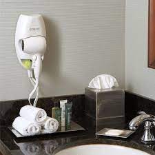 Wall Mounted Hair Dryer With Light