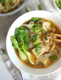 asian vegetable noodle soup this