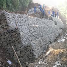 Stone 2m Gabion Retaining Wall Baskets
