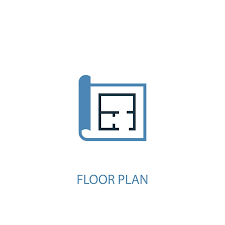Floor Plan Concept Symbol Design