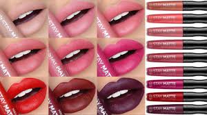 Rimmel Stay Matte Liquid Lipsticks Swatches Review All 14 Shades