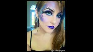 purple fairy makeup tutorial sarah a