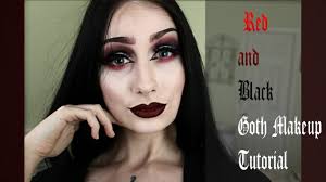 black goth makeup tutorial glam goth