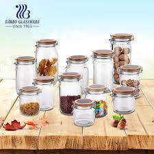 Check out our glass containers with lids selection for the very best in unique or custom, handmade pieces from our jars & containers shops. Vacuum Glass Food Storage Jar With Wooden Cover Jars Seal Lids Glass Jar Glass Containers With Lids For Candy For Biscuits Buy Vacuum Glass Food Storage Jar Glass Jar Glass Containers Product On