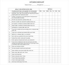 Image Result For Duty Checklist Templates Daily House Cleaning