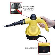 handheld pressurized steam cleaner with